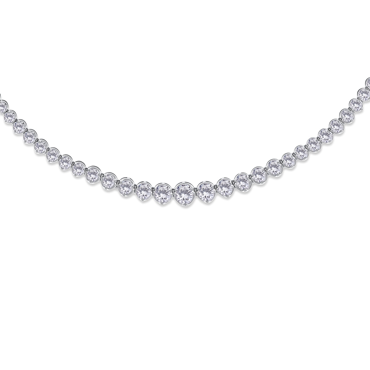 Colier din aur de 18k cu diamante naturale de 6.74 ct - 1 | YEO