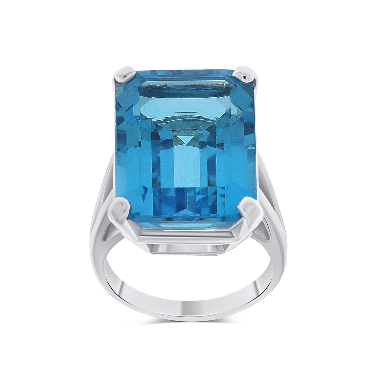 Inel din aur de 14k cu topaz natural de 18.80 ct - 1 | YEO