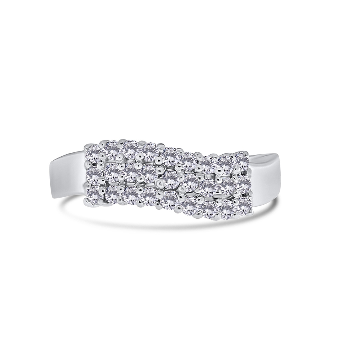 Inel din aur de 18k cu diamante naturale de 0.54 ct - 3 | YEO