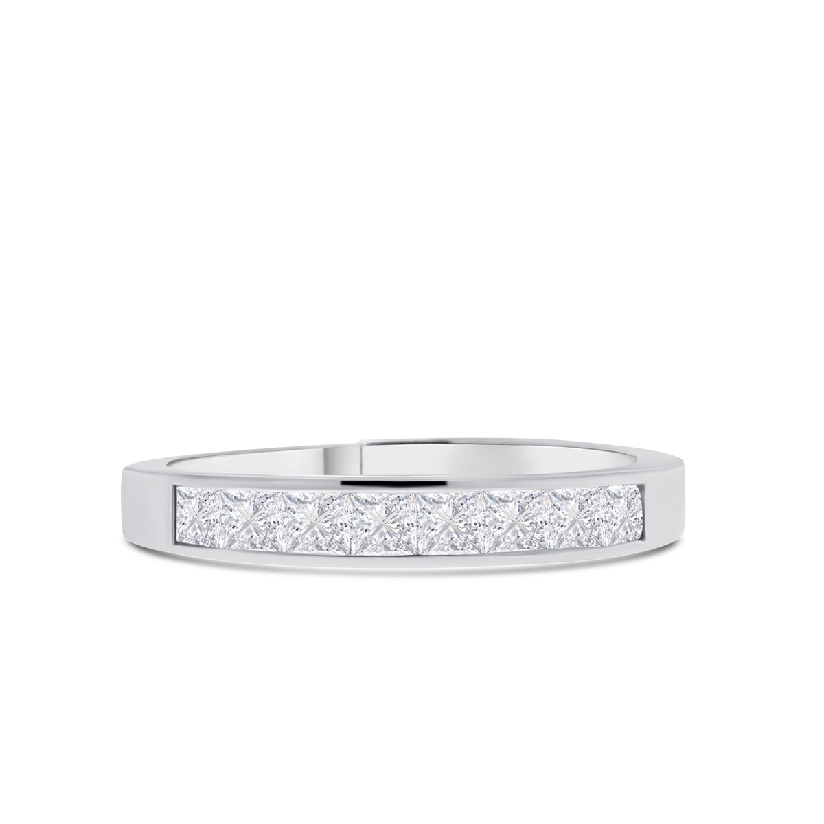 Inel din platină cu diamante naturale de 0.75 ct - 2 | YEO