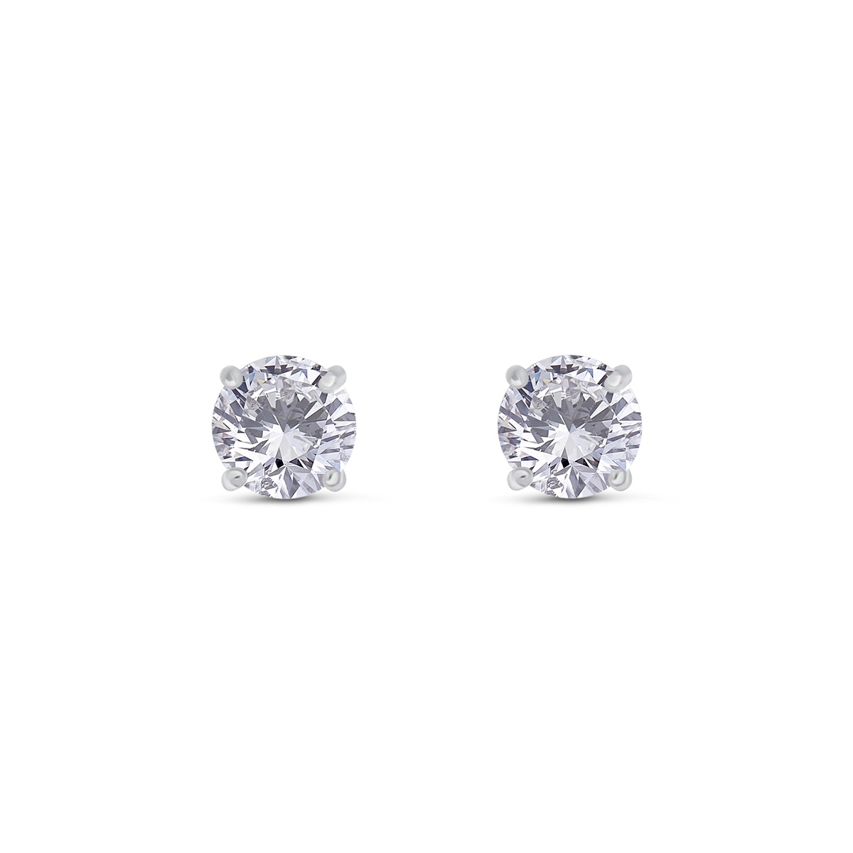 Cercei din aur de 18k cu diamante naturale de 1.64 ct