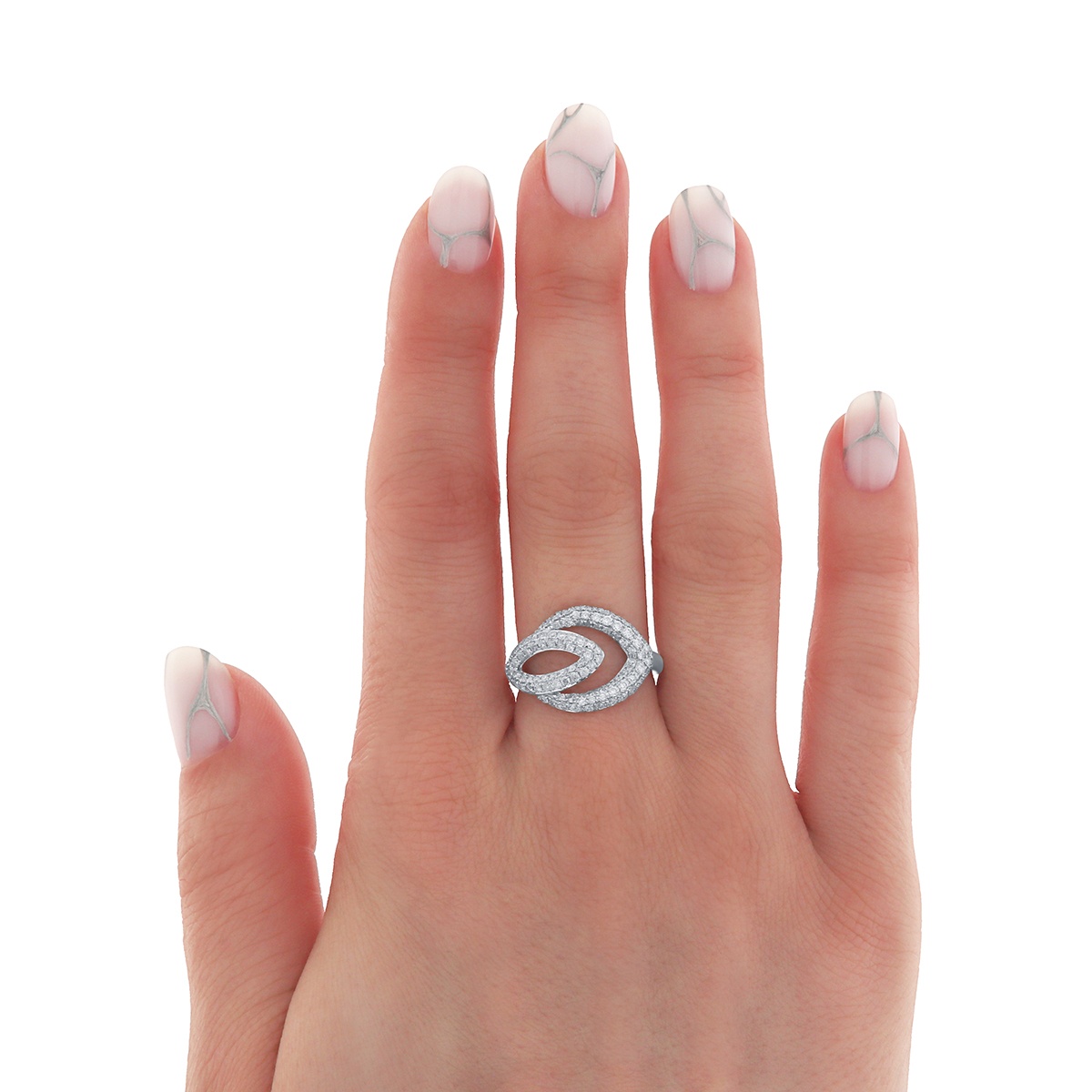 Inel din aur de 14k cu diamante naturale de 0.80 ct - 3 | YEO