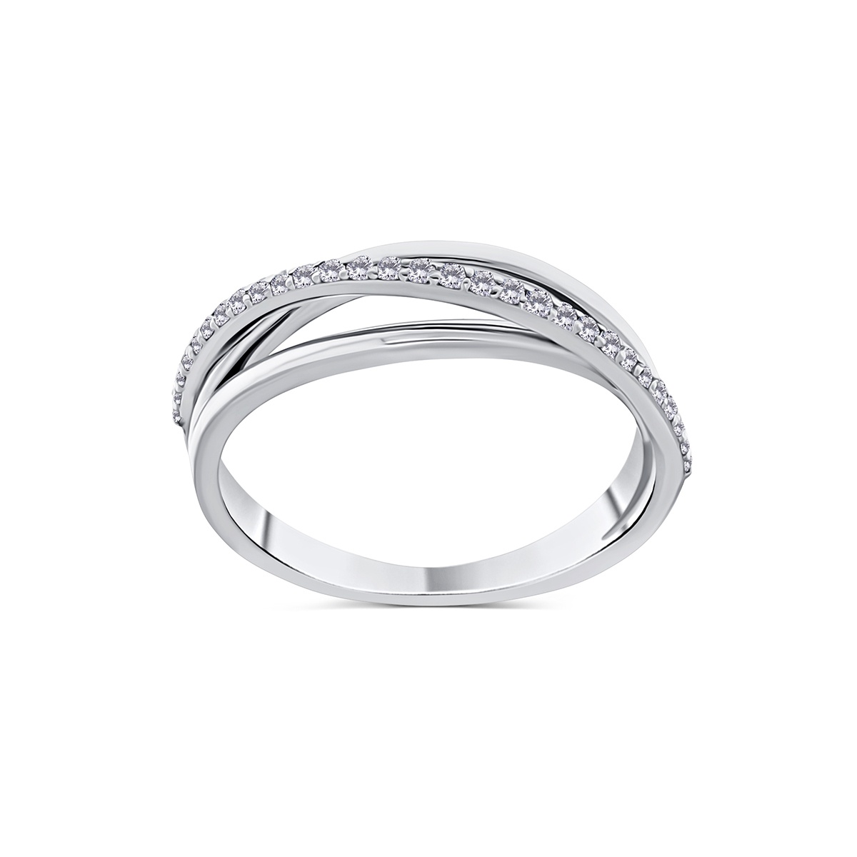 Inel din aur de 18k cu diamante naturale de 0.17 ct - 2 | YEO