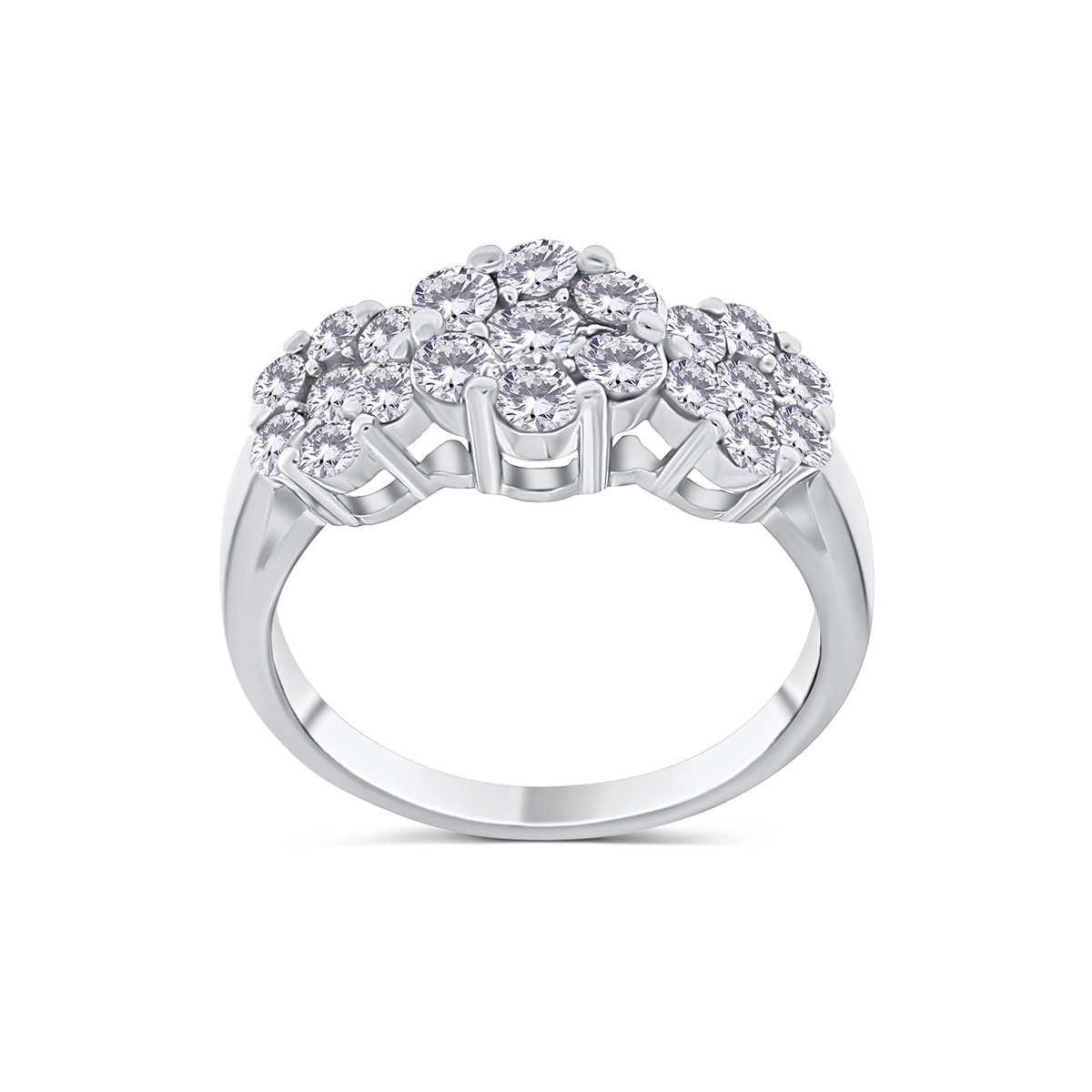 Inel din aur de 18k cu diamante naturale de 1.53 ct - 1 | YEO