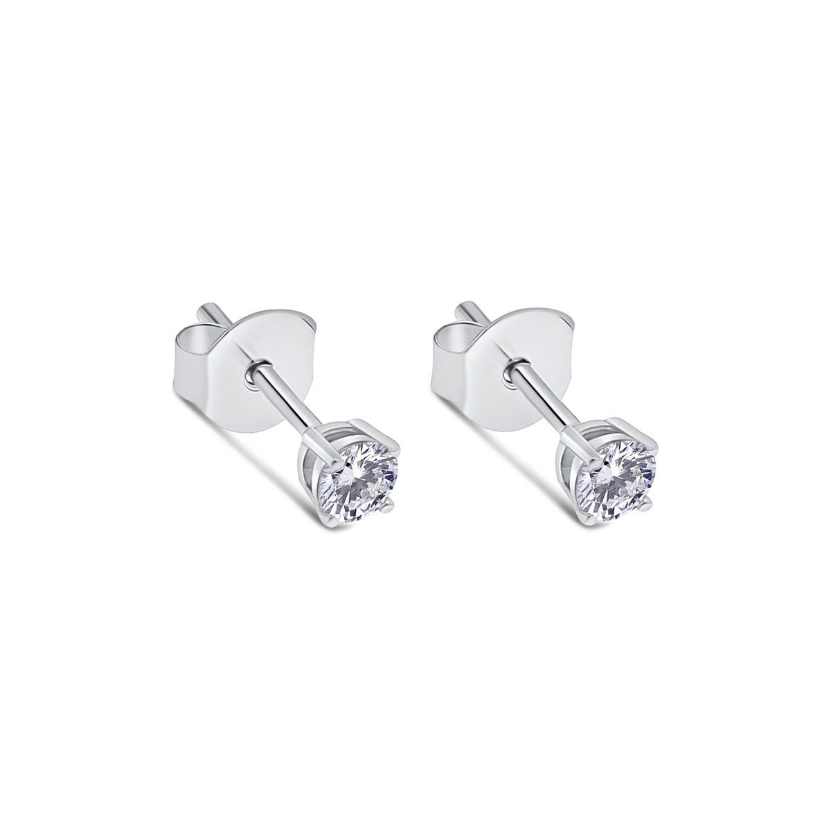 Cercei din aur de 18k cu diamante naturale de 0.26 ct - 1 | YEO