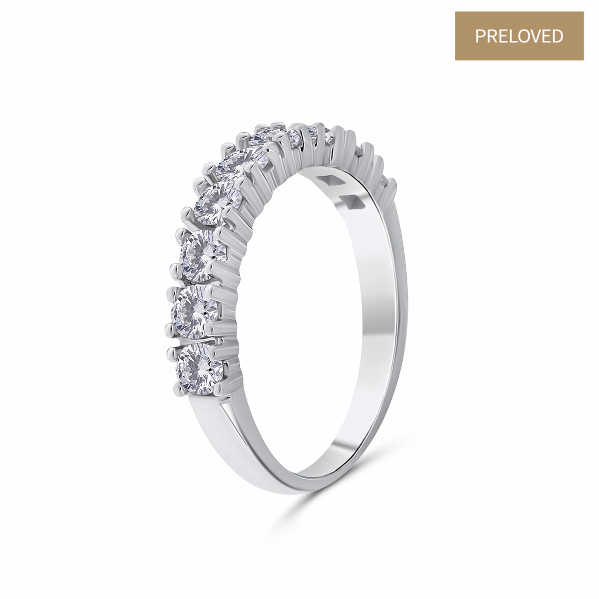 Inel din aur de 14k cu diamante naturale de 1.12 ct