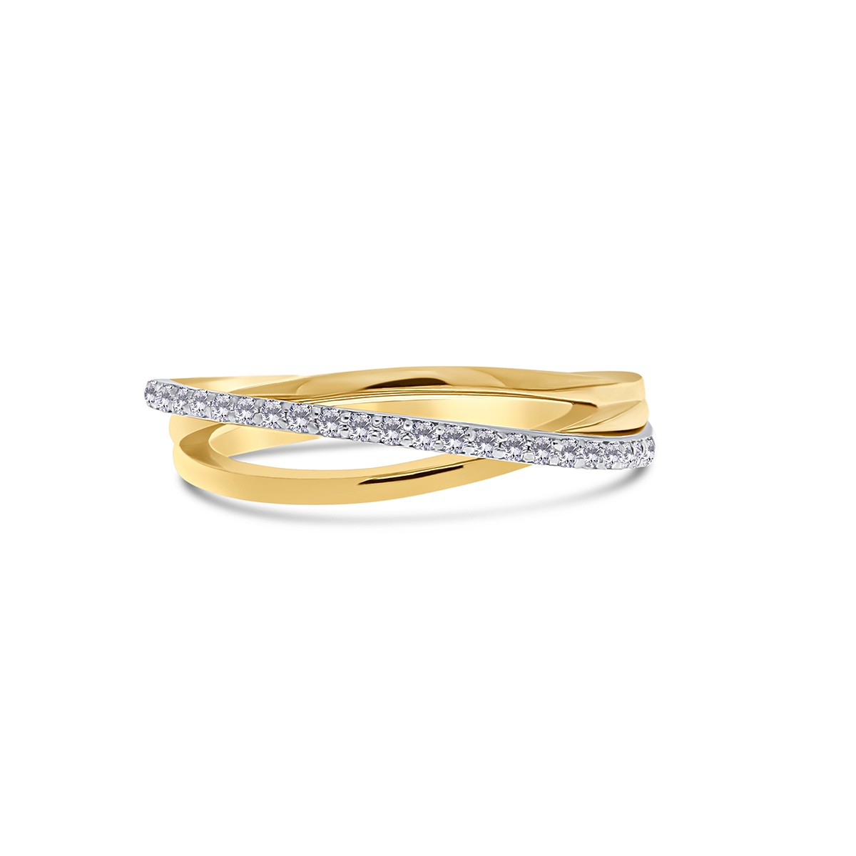 Inel din aur de 18k cu diamante naturale de 0.17 ct - 1 | YEO