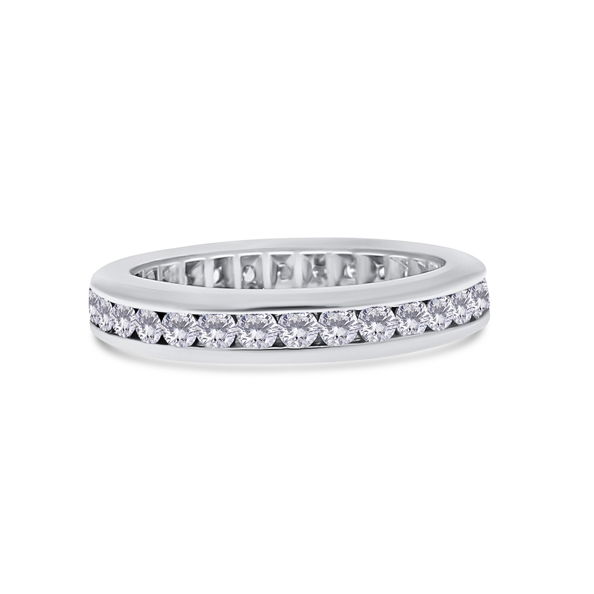 Inel din paladiu cu diamante naturale de 1.00 ct - 1 | YEO