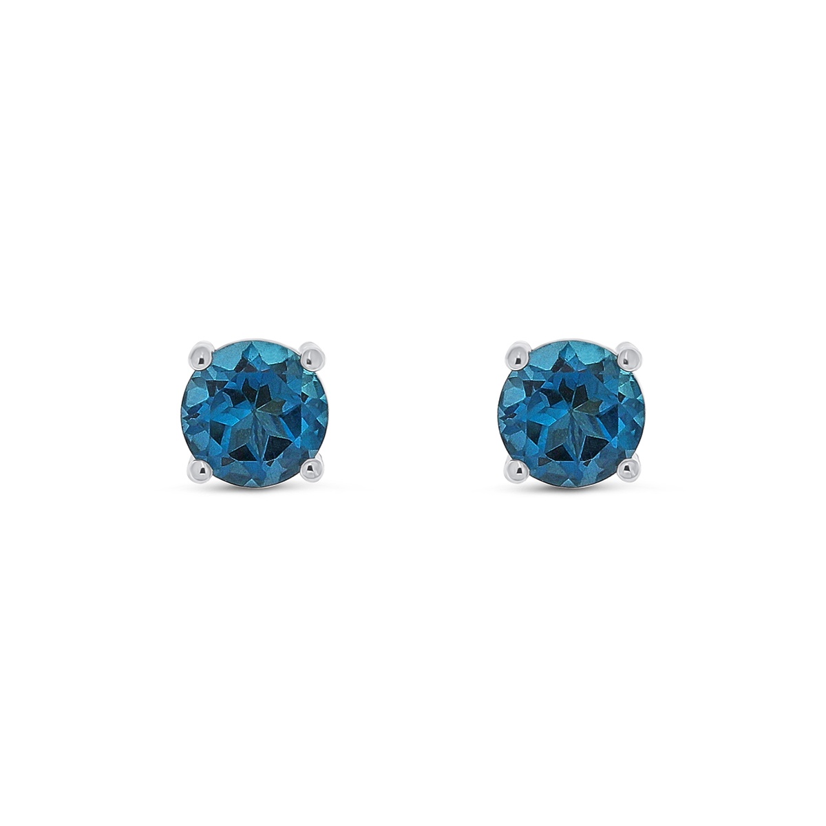 Cercei din aur de 18k cu topaze naturale de 2.20 ct