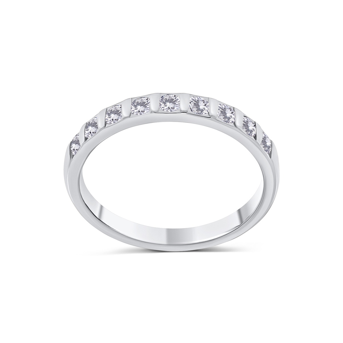 Inel din aur de 18k cu diamante naturale de 0.45 ct - 2 | YEO