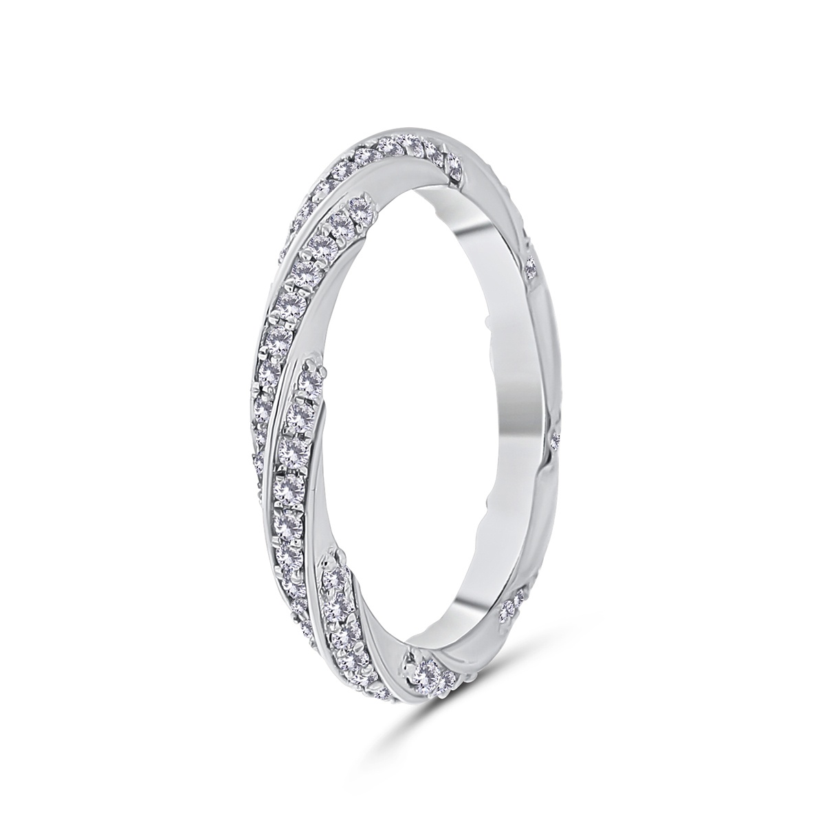 Inel din aur de 18k cu diamante naturale de 0.52 ct