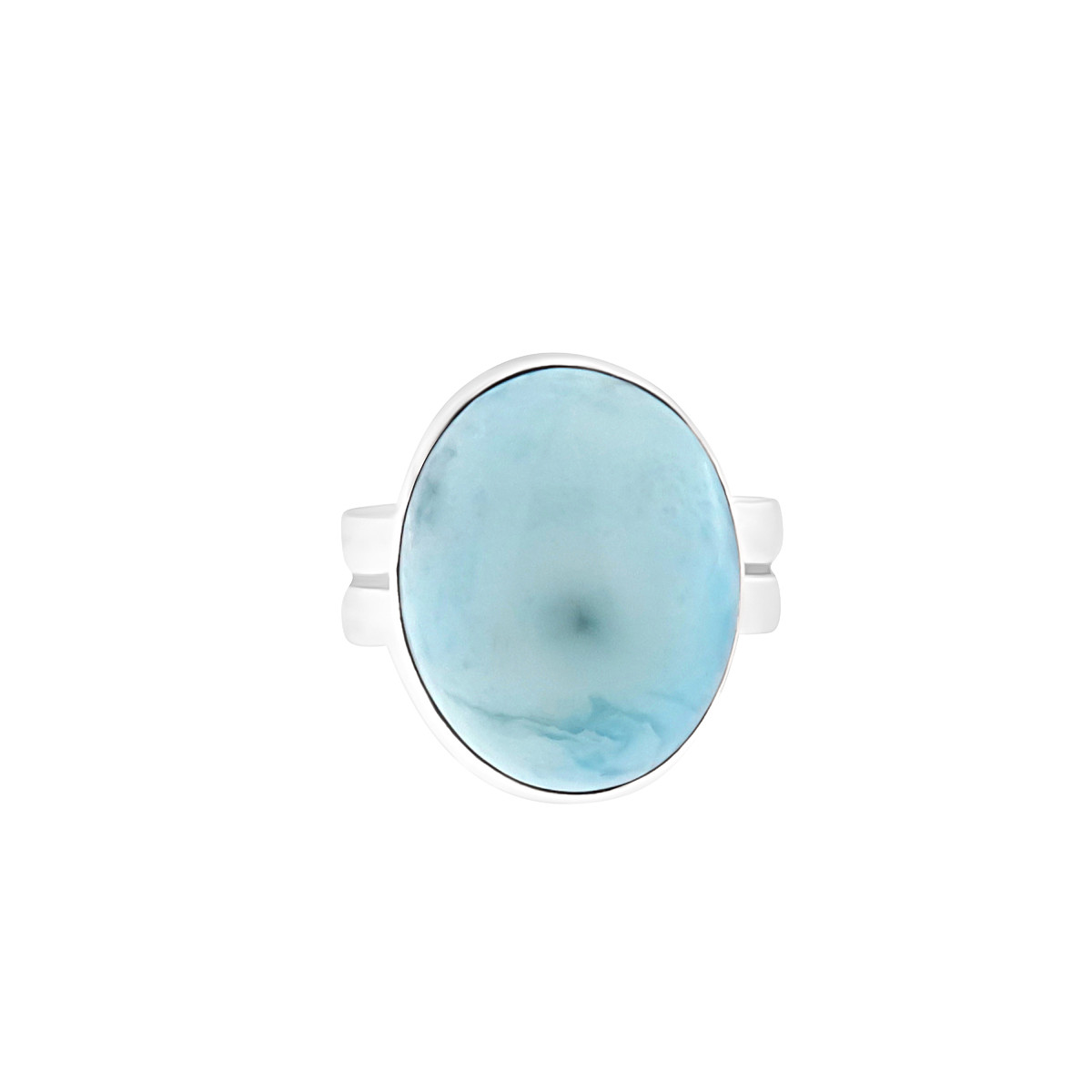 Inel din argint cu larimar - 1 | YEO