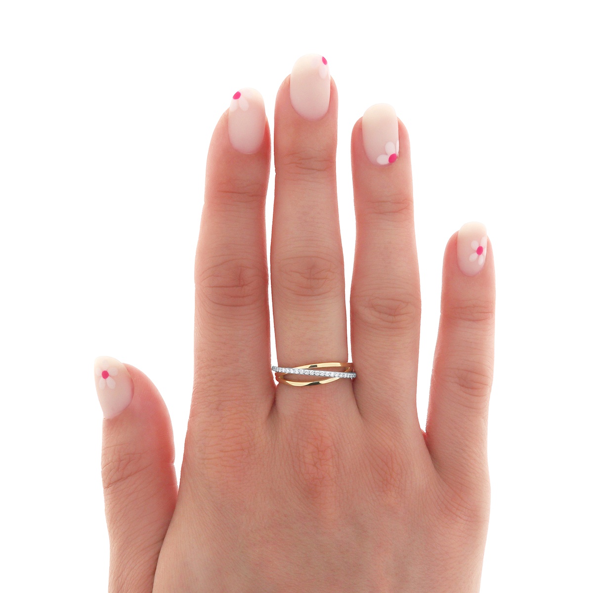 Inel din aur de 18k cu diamante naturale de 0.17 ct - 3 | YEO