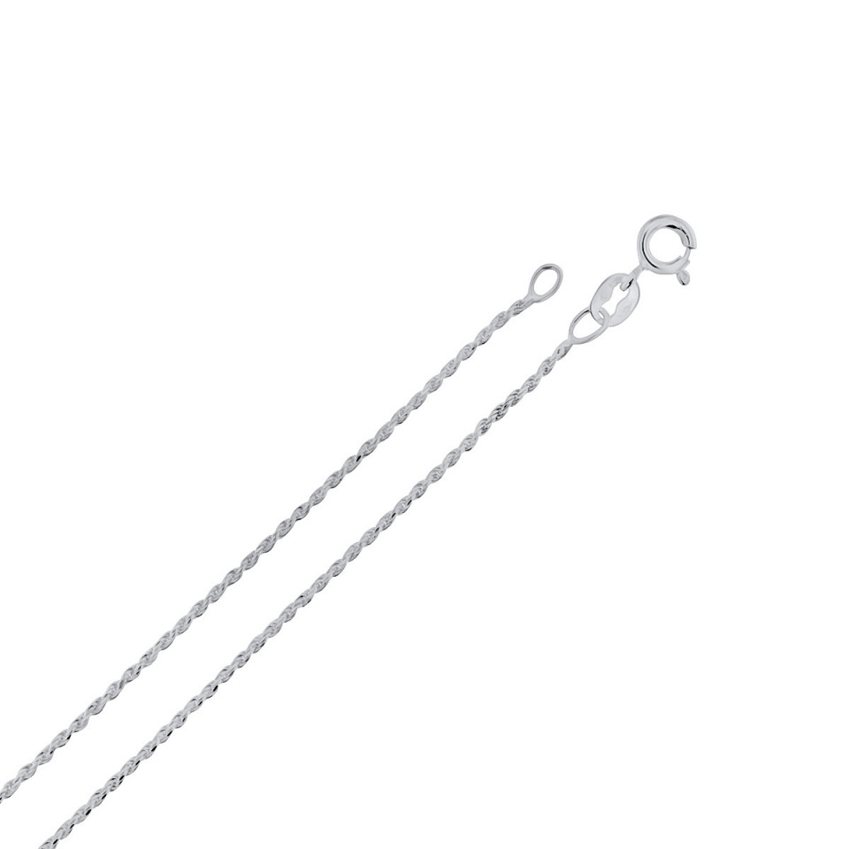 Lant din argint 925 lucios model impletit
