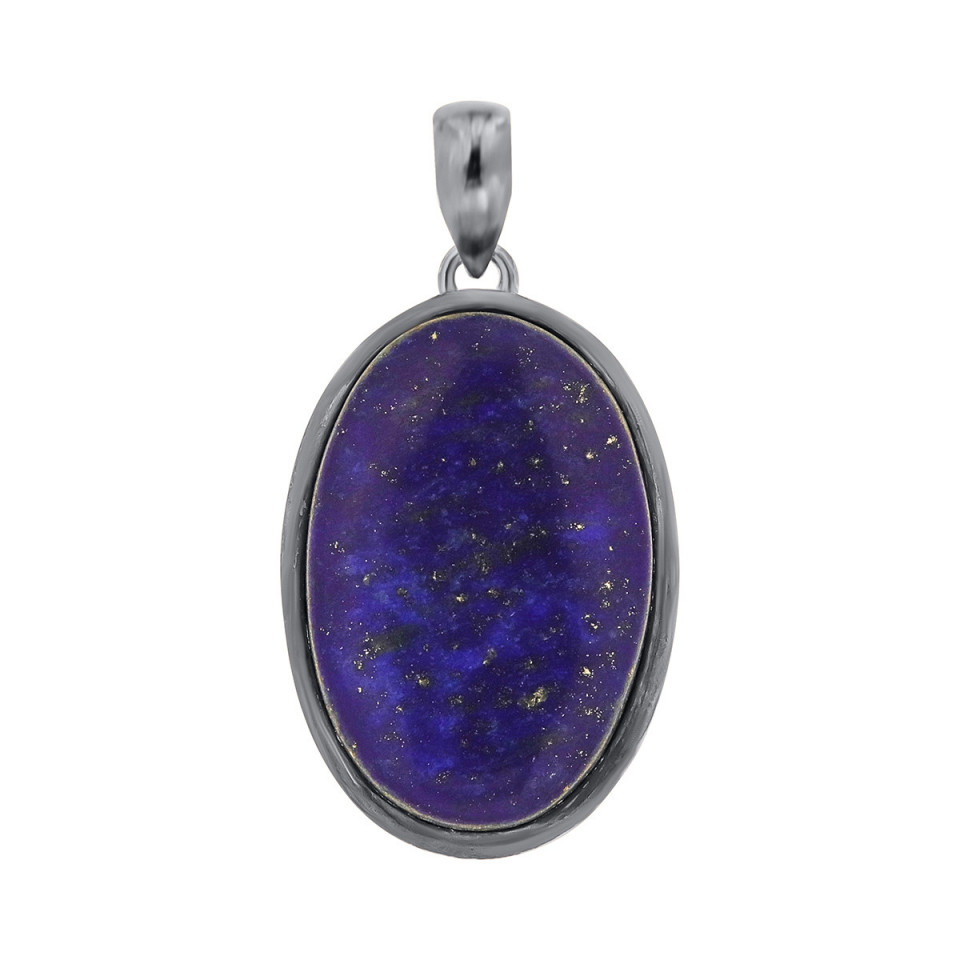 Pandantiv din argint cu lapis lazuli