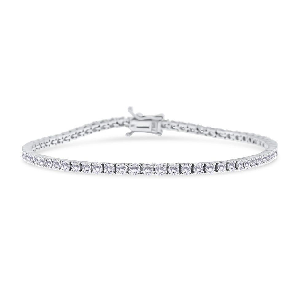 Brățară din aur de 18k cu diamante naturale de 2.89 ct