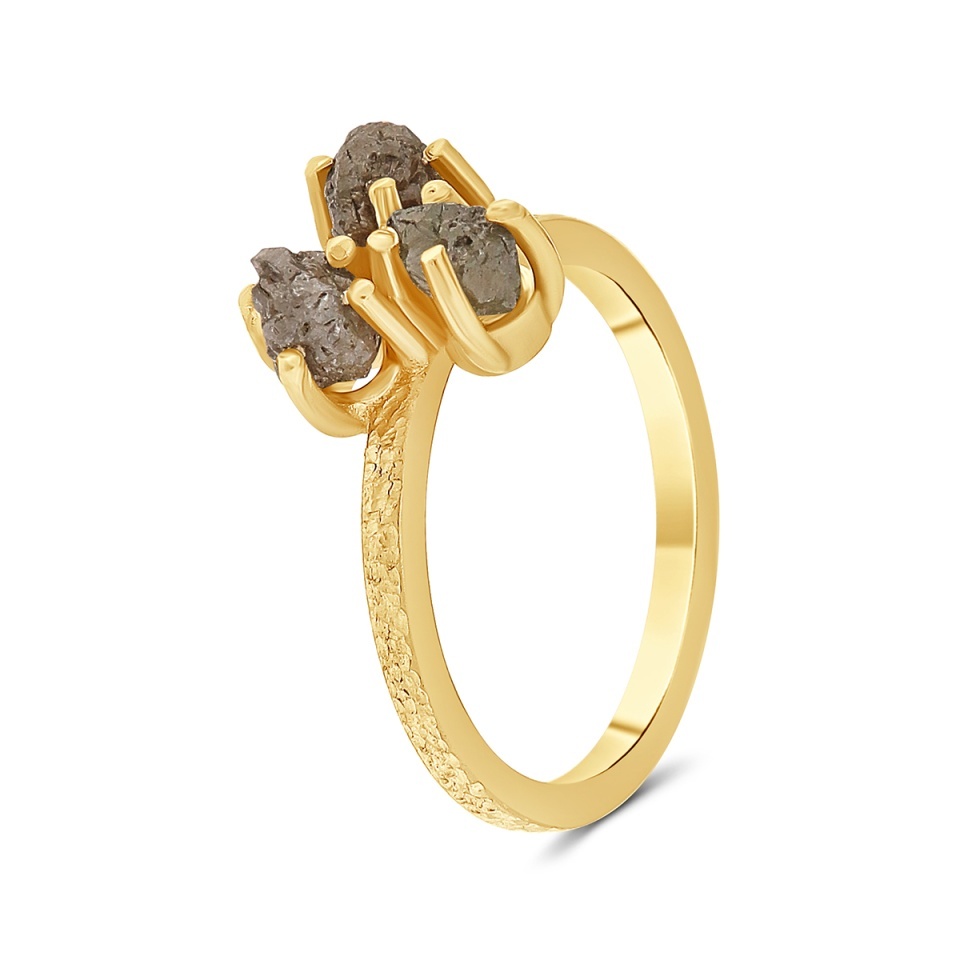 Inel din aur de 14k cu diamante naturale de 1.80 ct