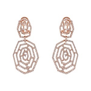 Cercei din argint cu CZ (Cubic Zirconia)