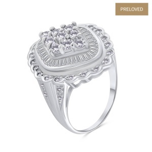 Inel din aur de 18k cu diamante naturale de 1.50 ct