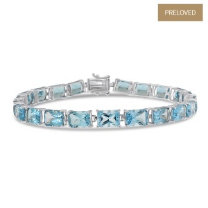 Brățară din aur de 14k cu topaze naturale de 25.50 ct