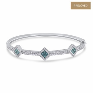 Brățară din aur de 18k cu diamante naturale de 0.60 ct și 0.71 ct