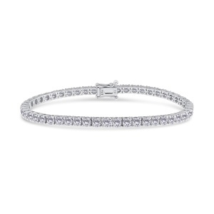 Brățară din aur de 18k cu diamante naturale de 7.64 ct