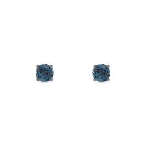 Cercei din aur de 14k cu topaze naturale de 0.22 ct
