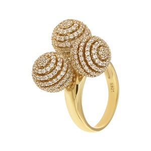 Inel din argint cu CZ (Cubic Zirconia)