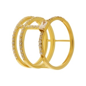Inel din argint cu CZ (Cubic Zirconia)