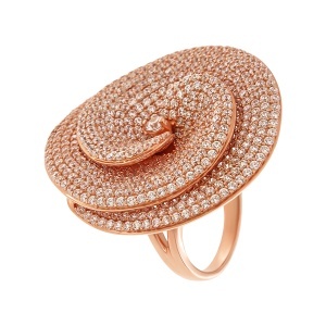 Inel din argint cu CZ (Cubic Zirconia)