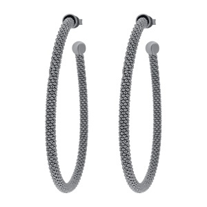 Cercei din argint cu CZ (Cubic Zirconia)