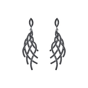 Cercei din argint cu CZ (Cubic Zirconia)