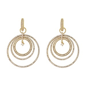Cercei din argint cu CZ (Cubic Zirconia)