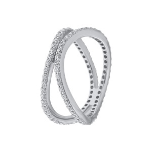 Inel din argint cu CZ (Cubic Zirconia)