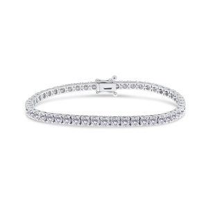 Brățară din aur de 18k cu diamante naturale de 6.67 ct
