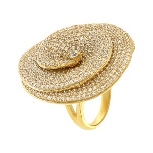 Inel din argint cu CZ (Cubic Zirconia)