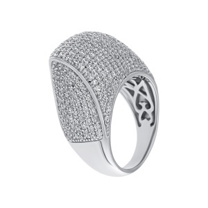 Inel din argint cu CZ (Cubic Zirconia)