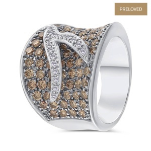 Inel din aur de 14k cu diamante naturale de 2.78 ct și 0.20 ct