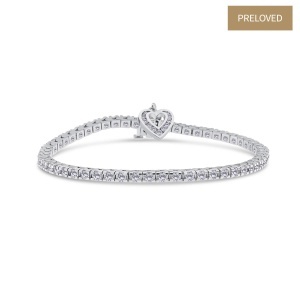 Brățară din aur de 14k cu diamante naturale de 2.74 ct