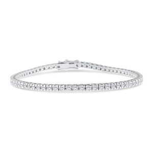 Brățară din aur de 18k cu diamante naturale de 2.12 ct