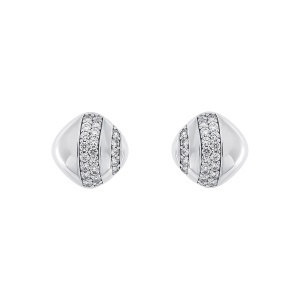Cercei din argint cu CZ (Cubic Zirconia)