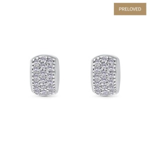 Cercei din aur de 14k cu diamante naturale de 1.05 ct