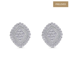 Cercei din aur de 18k cu diamante naturale de 3.00 ct