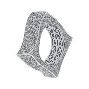 Inel din argint cu CZ (Cubic Zirconia)