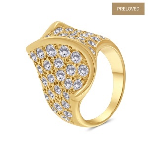 Inel din aur de 14k cu diamante naturale de 2.26 ct