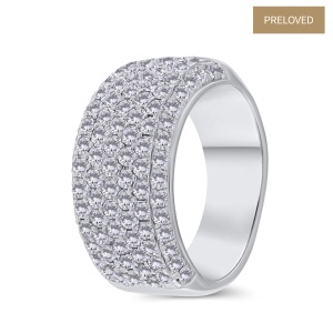 Inel din aur de 14k cu diamante naturale de 2.07 ct