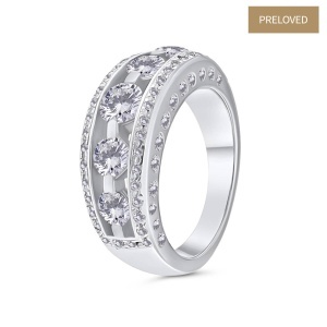 Inel din aur de 18k cu diamante naturale de 1.58 ct
