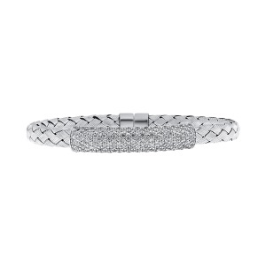 Brățară din argint cu CZ (Cubic Zirconia)