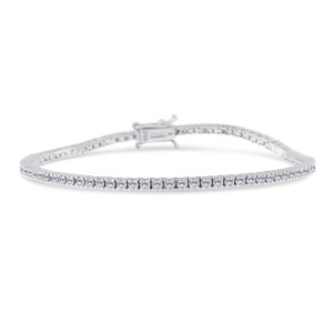 Brățară din aur de 18k cu diamante naturale de 2.15 ct