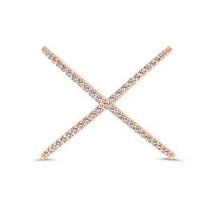 Inel din aur de 18k cu diamante naturale de 0.19 ct